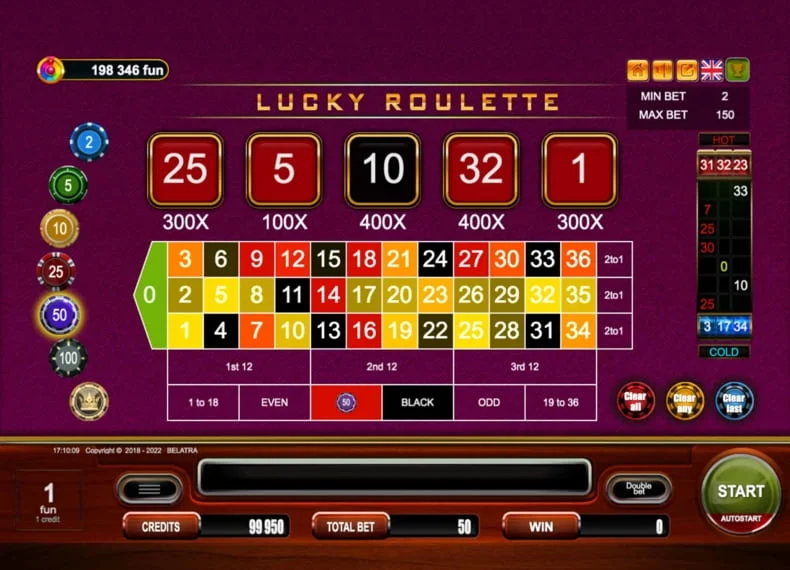 lucky roulette казино 1win