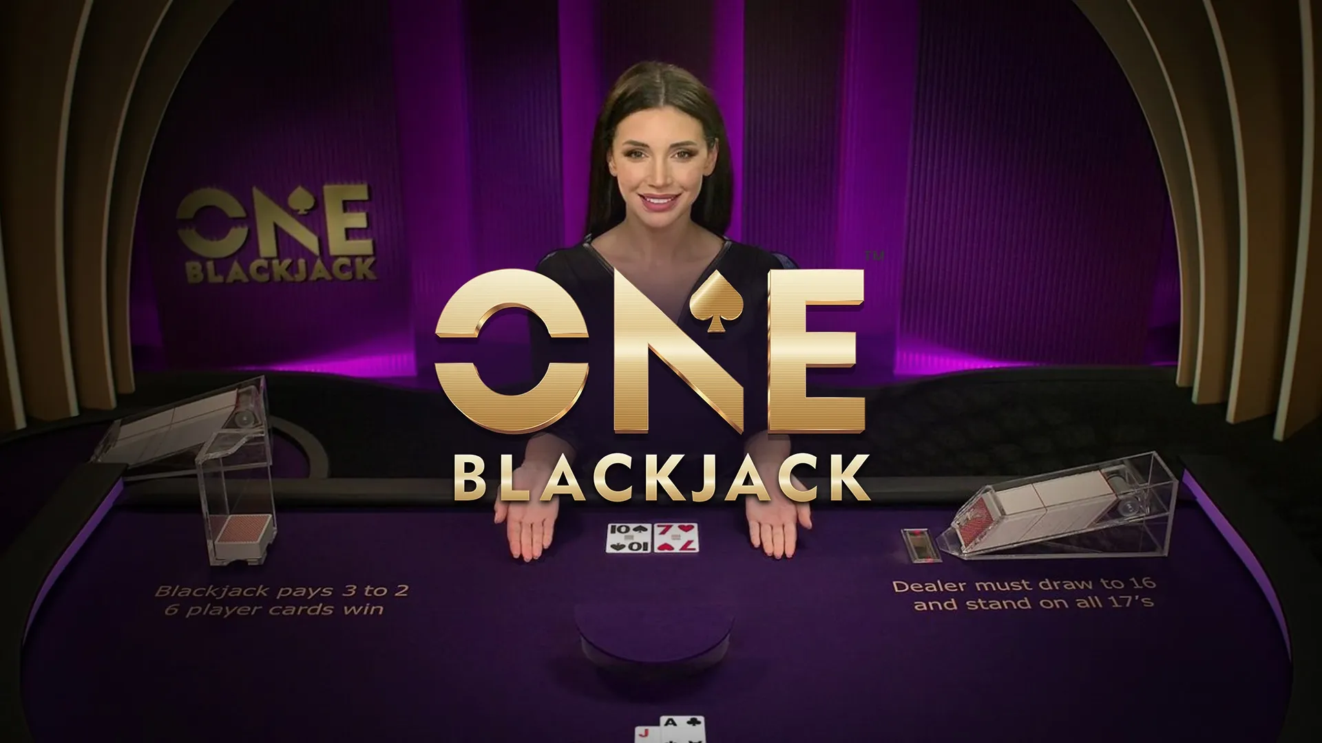 ONE Blackjack slot на 1win
